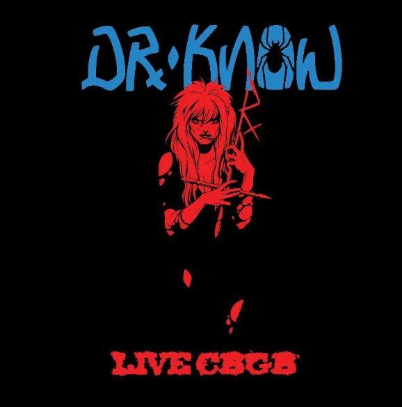 Dr. Know Live CBGB 1989 vinyl cover